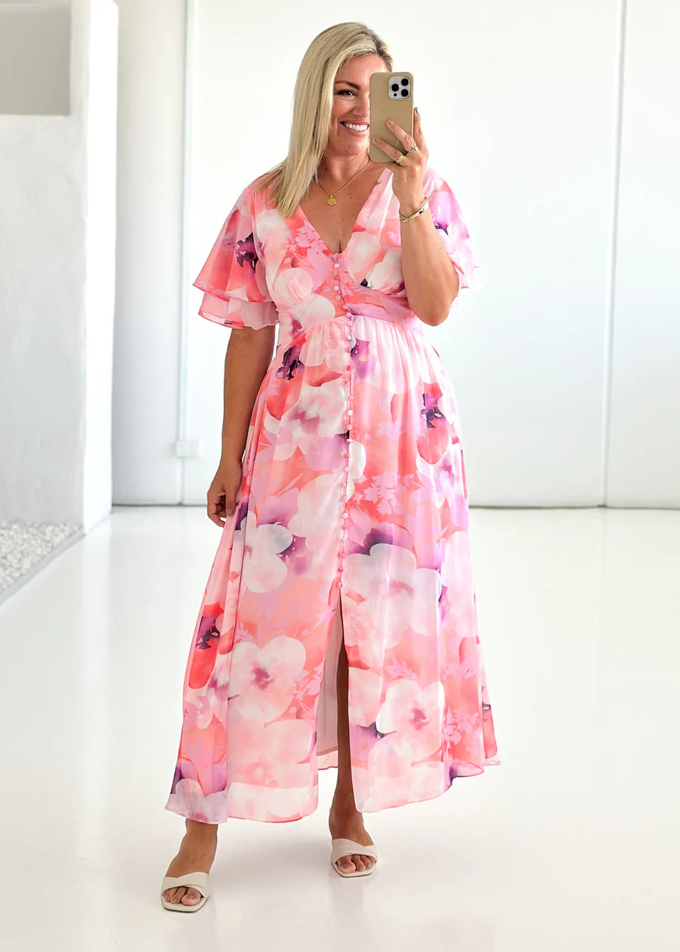 Lucia™ - Sommerkjole med flytende snitt