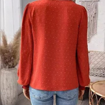 Kariann™ - Bluse med puffermer
